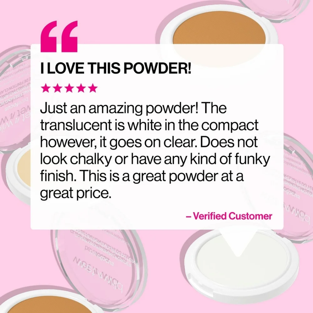 *3/15* NEW Wet N Wild Bare Focus Clarifying Finishing Powder Translucent Matte